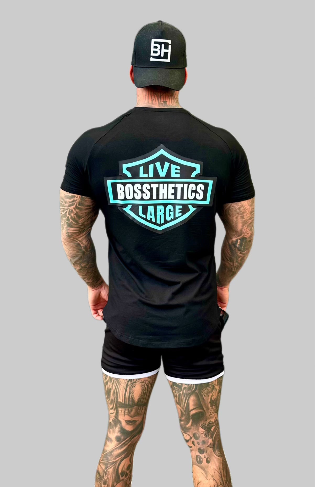 Tiffany Black Live Large Tee